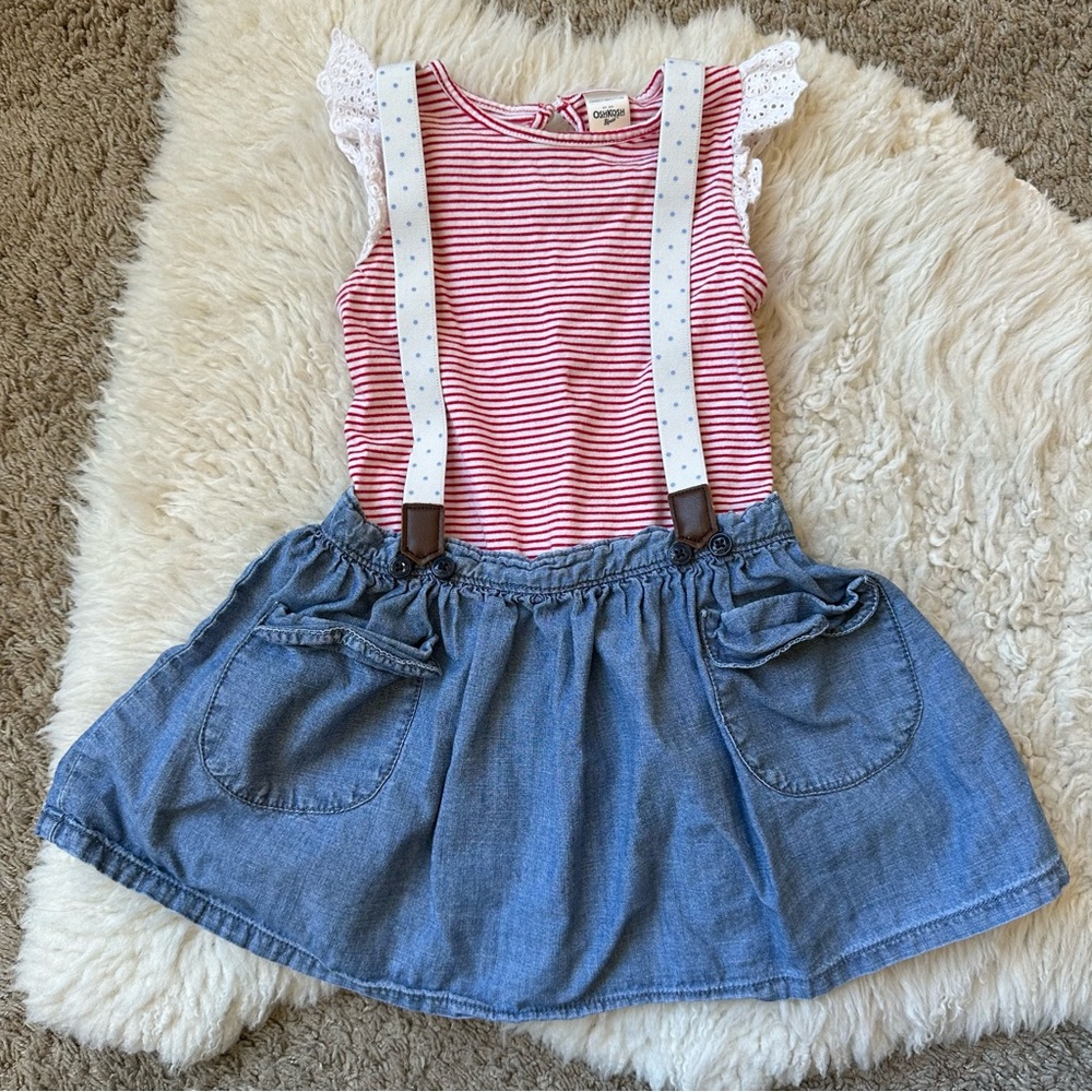 Super Adorable 🇺🇸 Patriotic Outfit | 3T | OshKosh B’Gosh